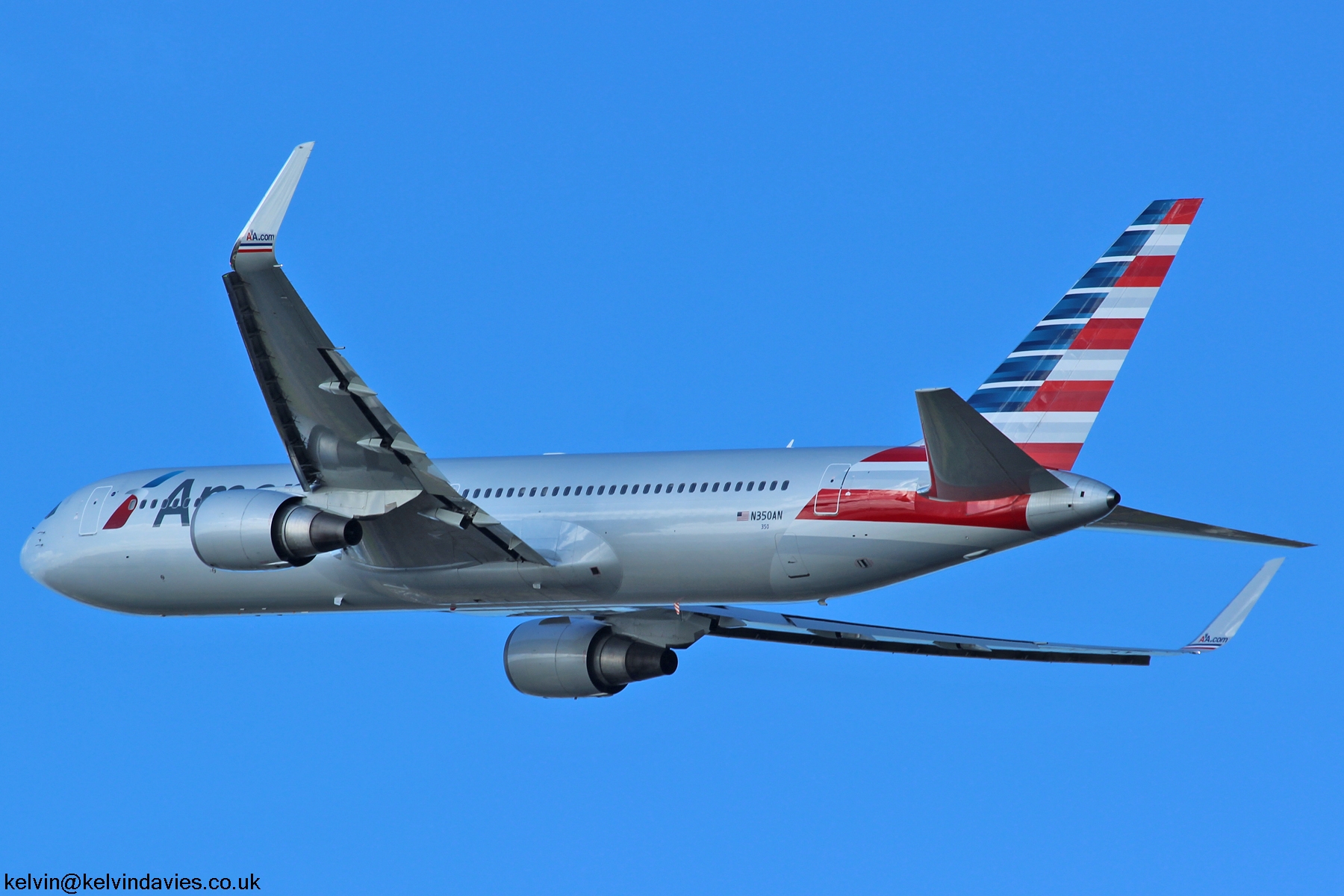 American Airlines 767 N350AN