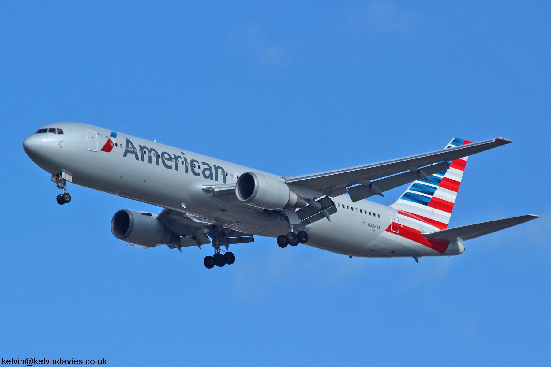 American Airlines 767 N366AA