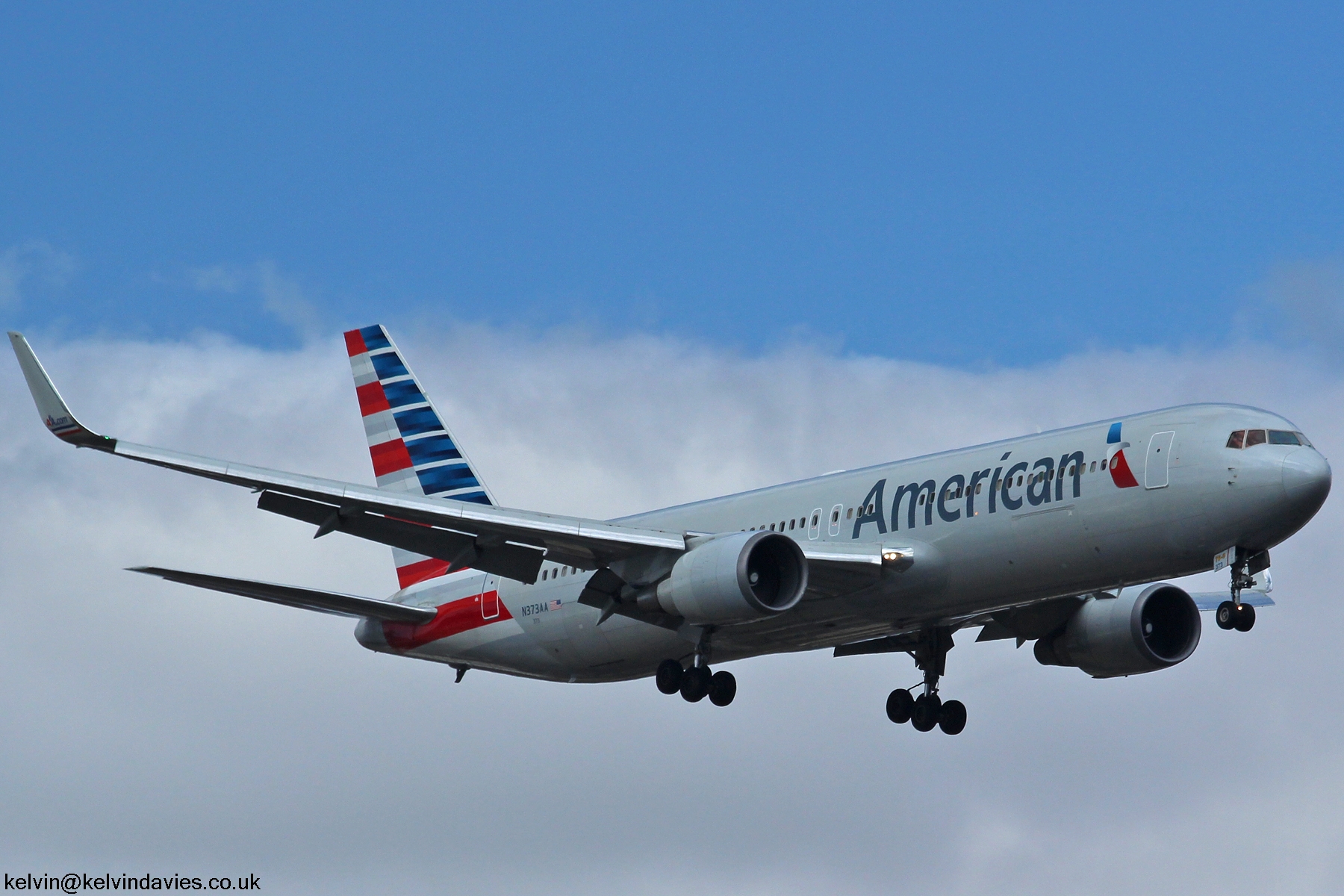 American Airlines 767 N373AA