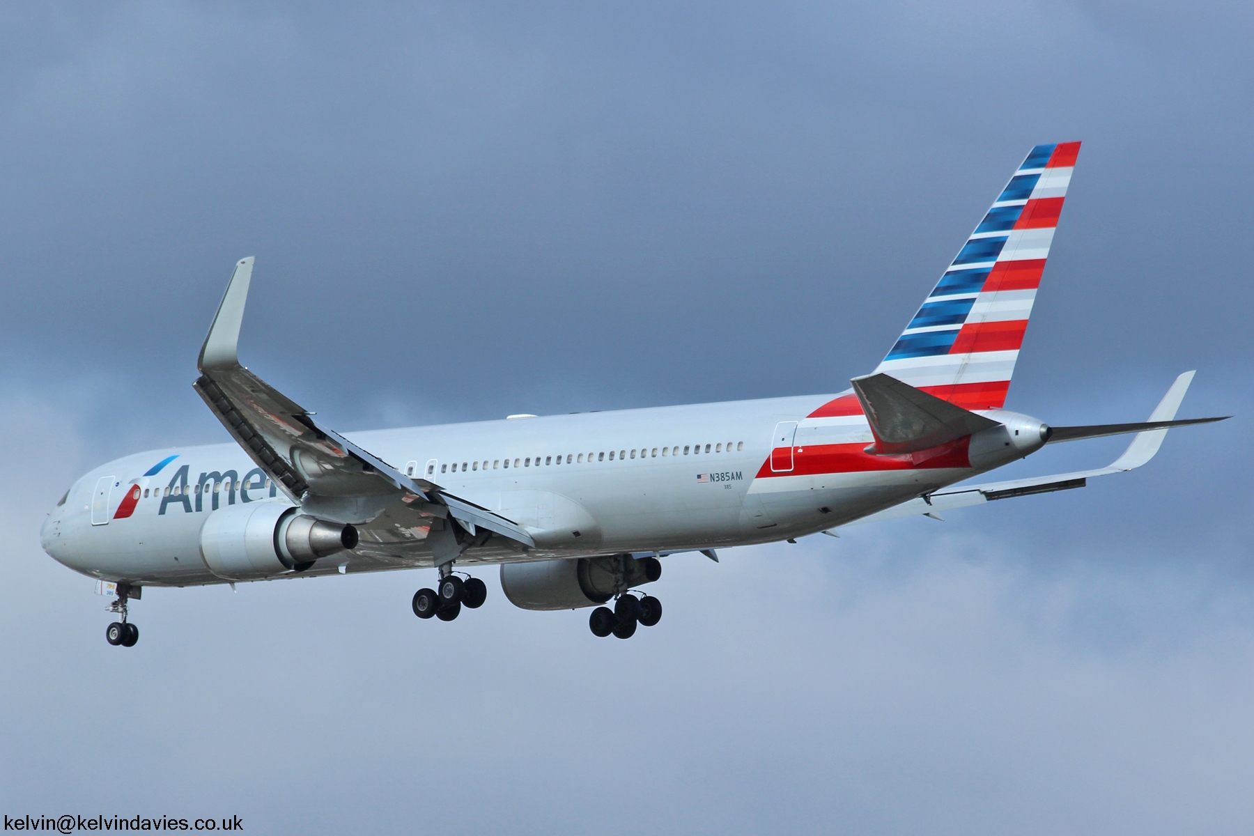 American Airlines 767 N385AM