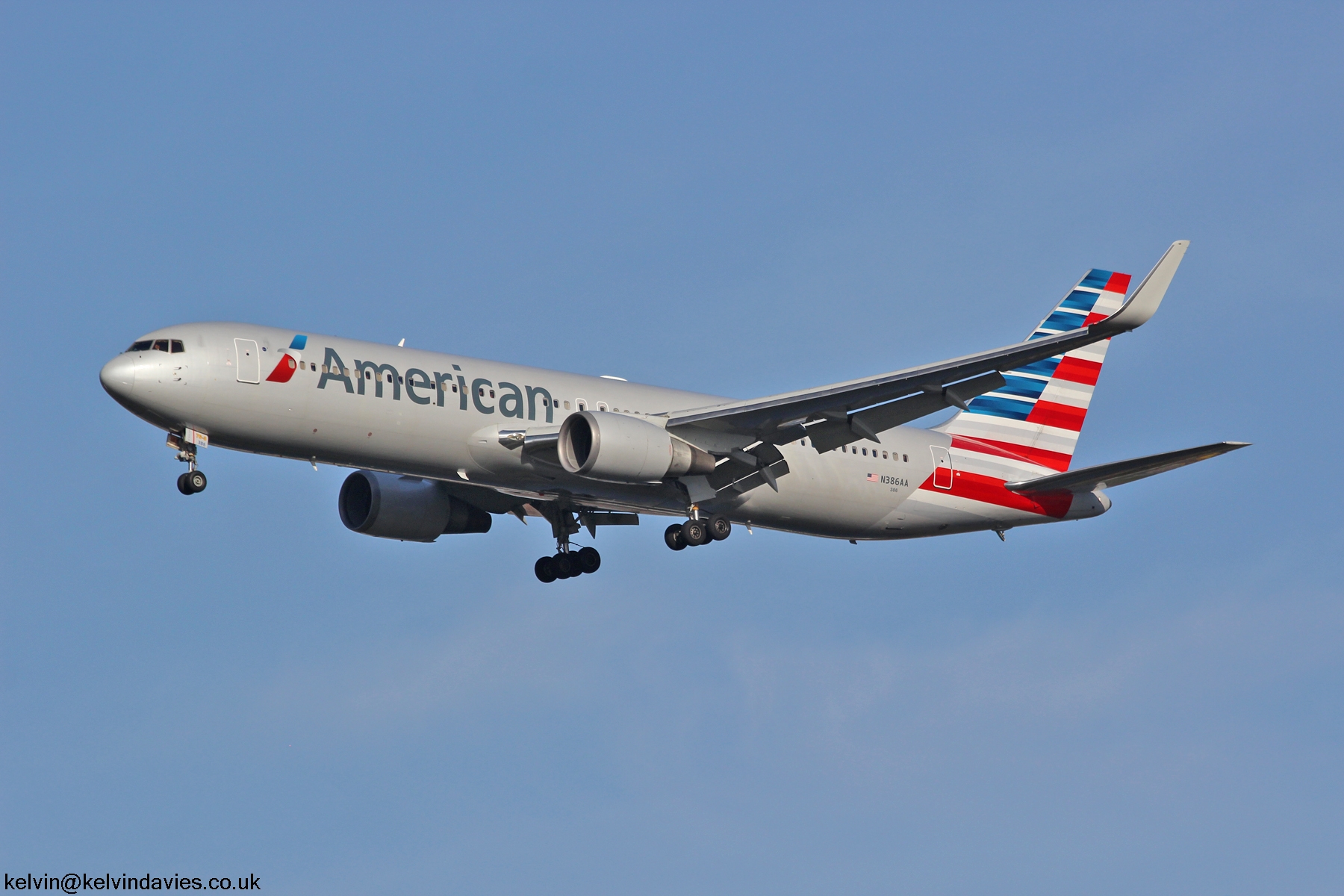 American Airlines 767 N386AA