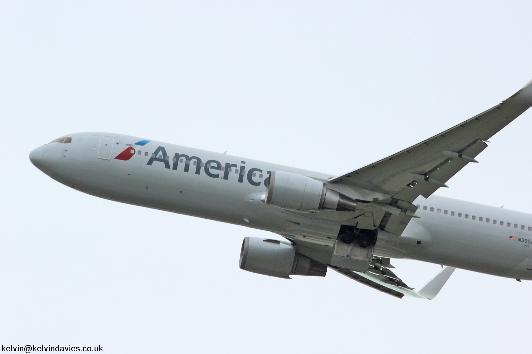 American Airlines 767 N395AN