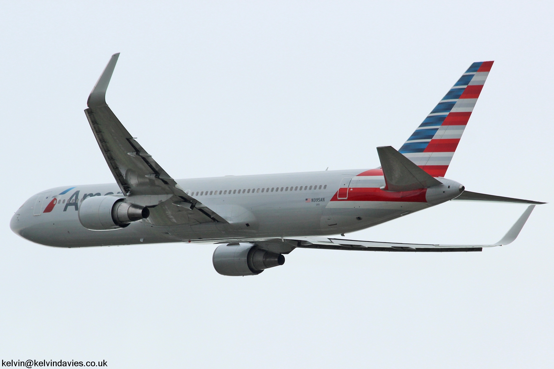 American Airlines 767 N395AN