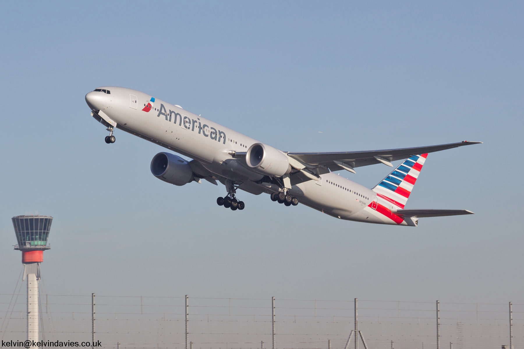 American Airlines B777 N730AN