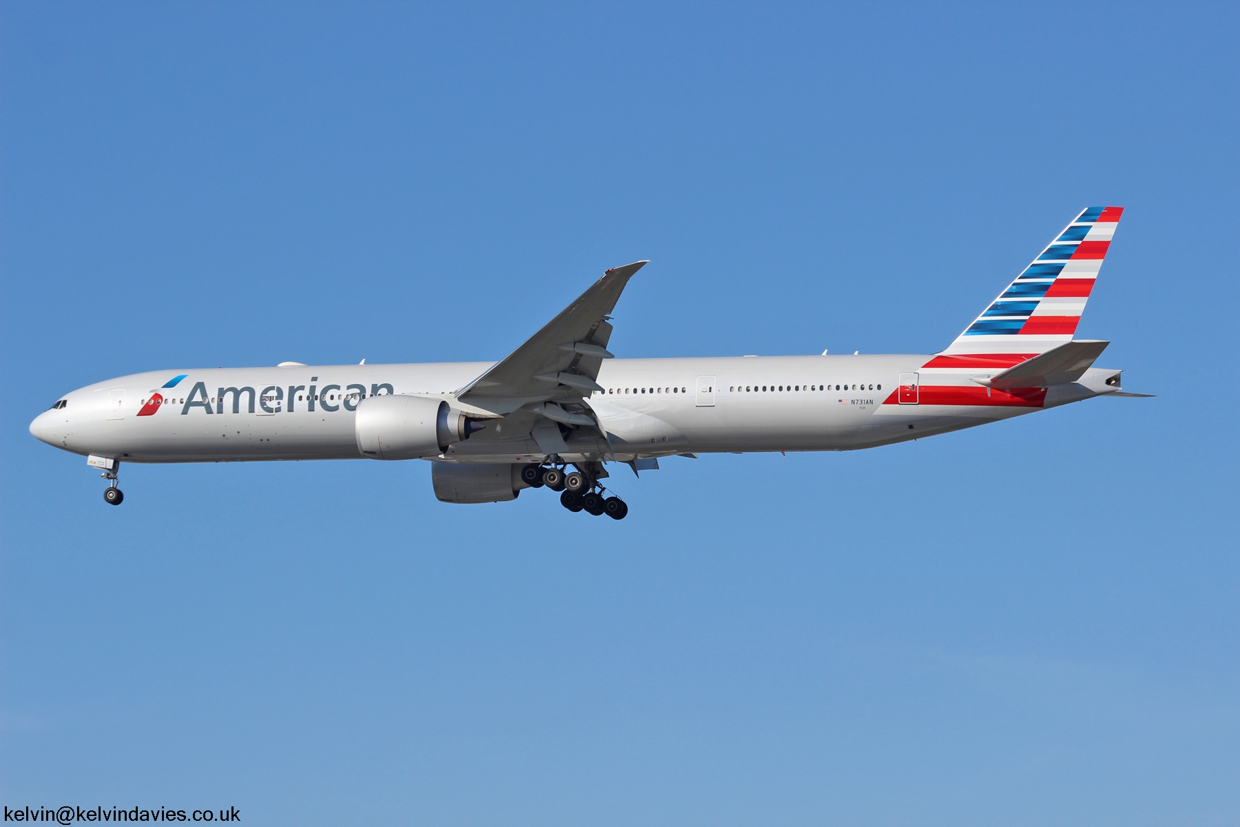 American Airlines 777 N731AN