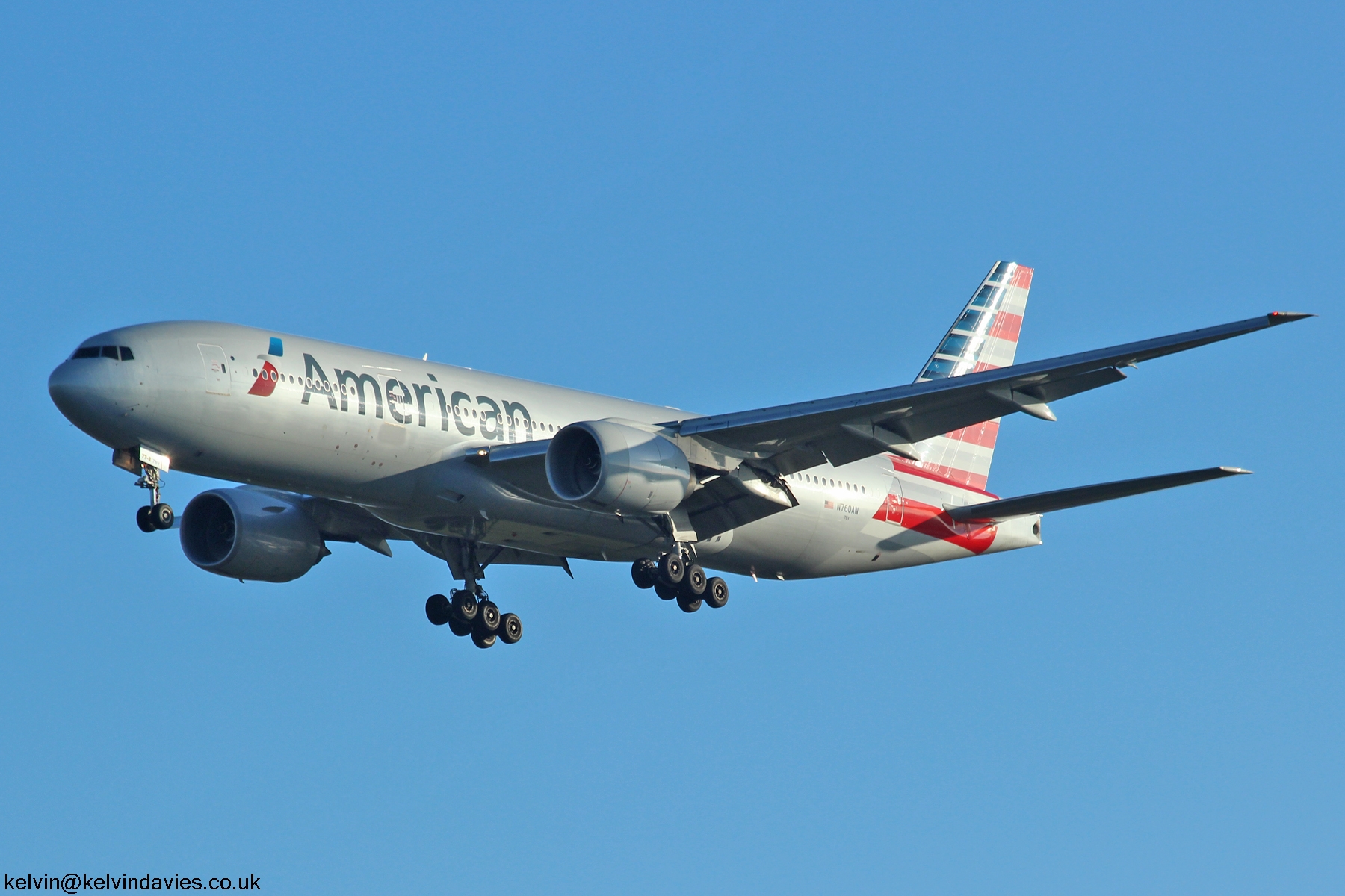 American Airlines B777 N760AN