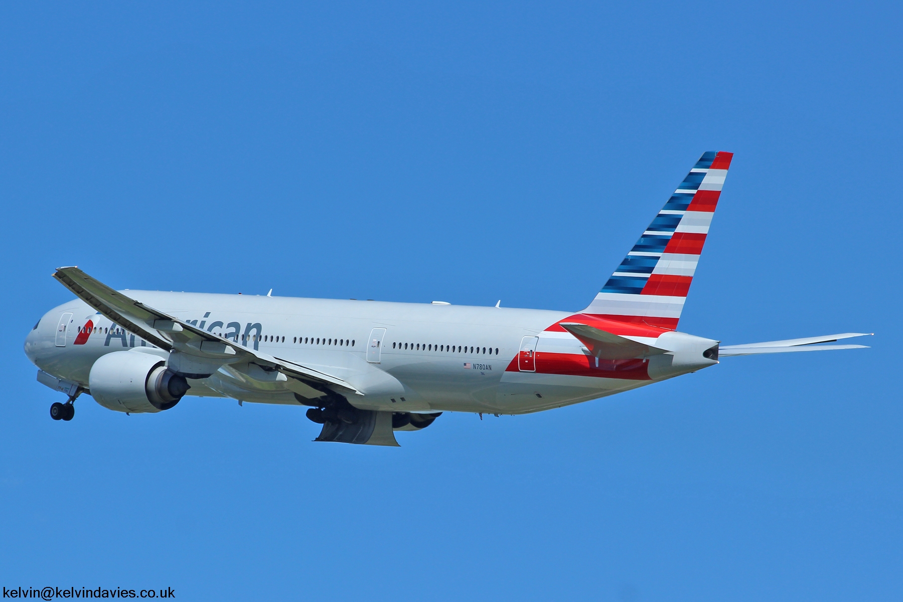 American Airlines B777 N780AN