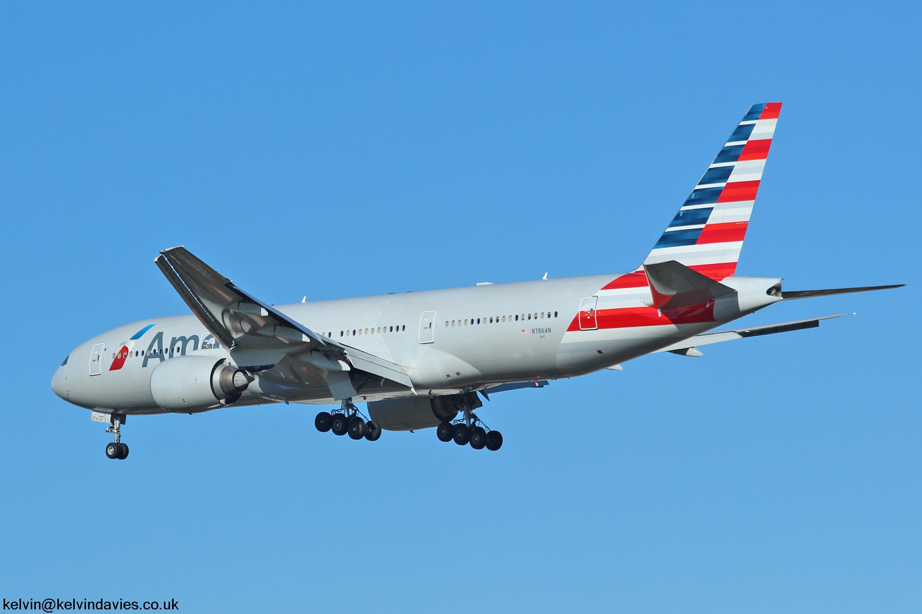 American Airlines 767 N786AN