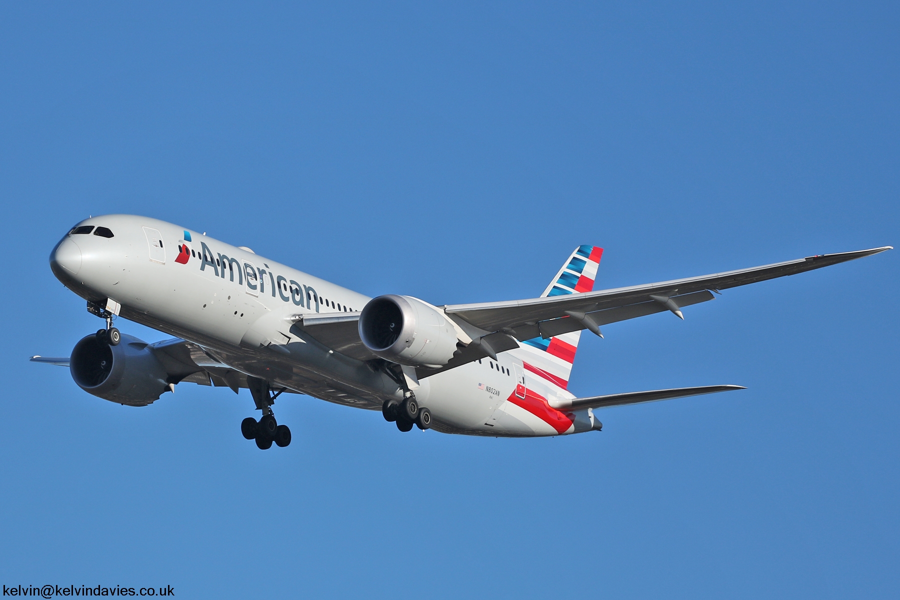 American Airlines 787 N802AN