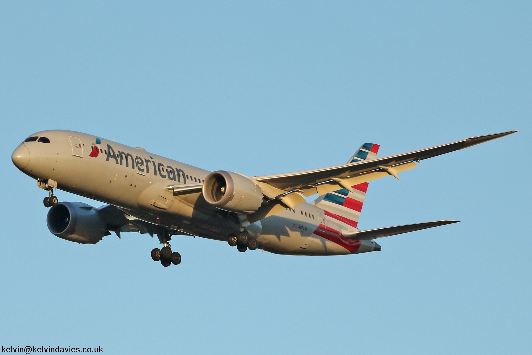 American Airlines 787  N816AA