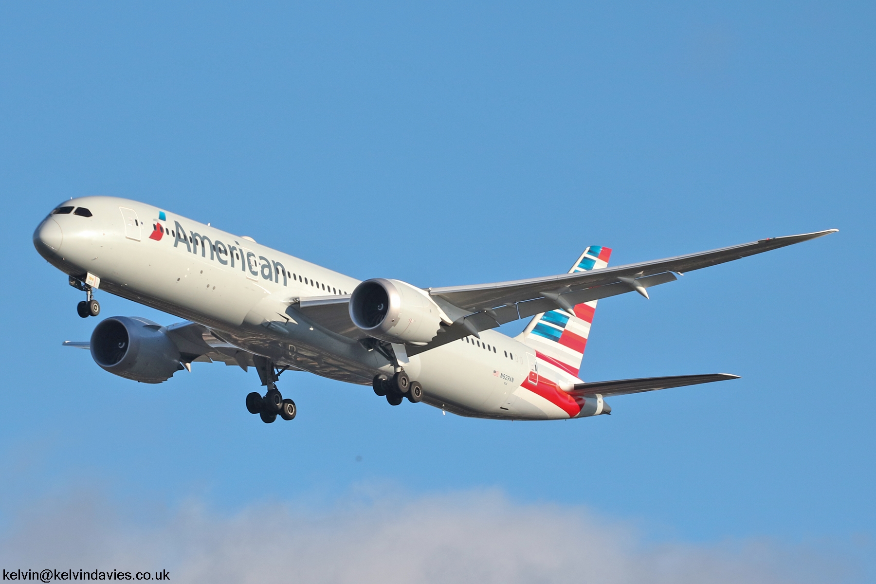 American Airlines 787 N829AN