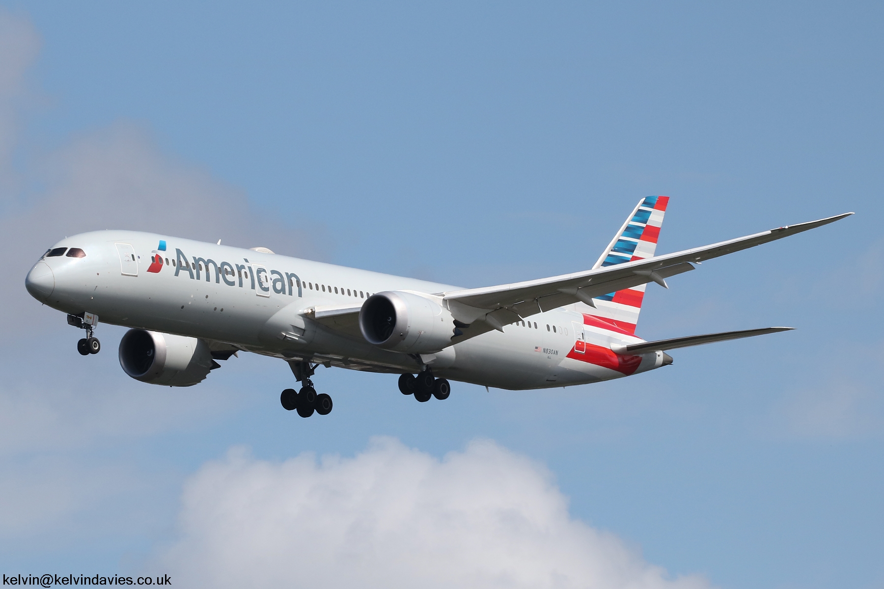 American Airlines 787 N830AN