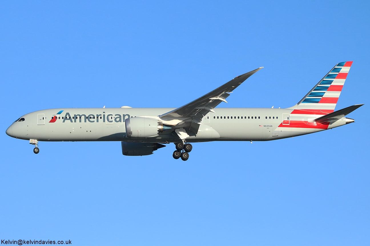 American Airlines 787 N849AN