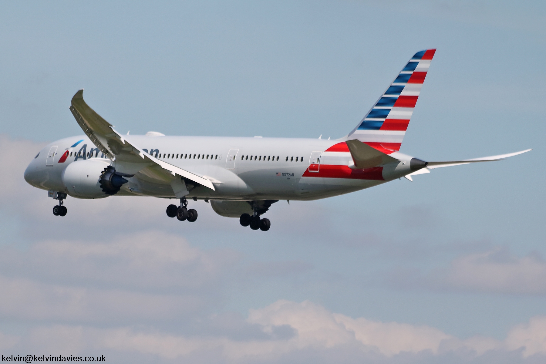 American Airlines 787 N872AN