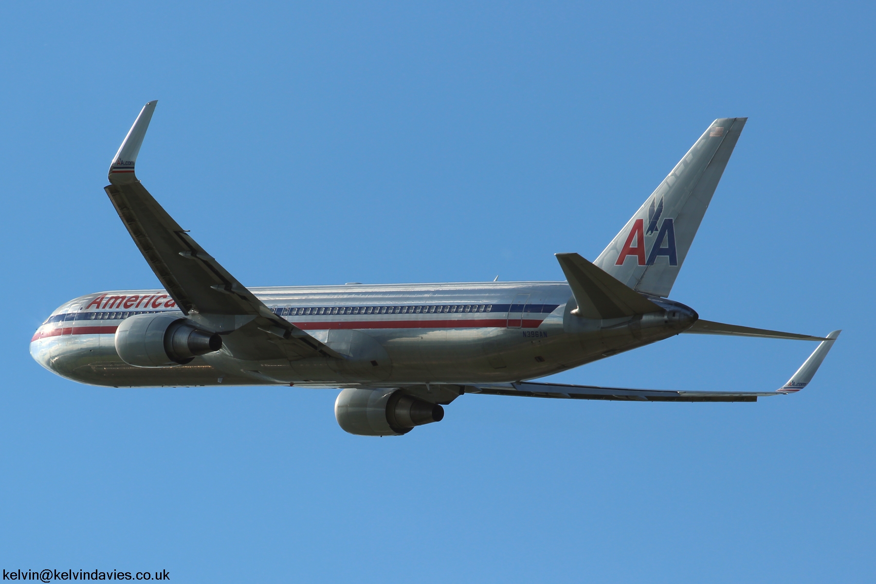 American Airlines 767 N396AN