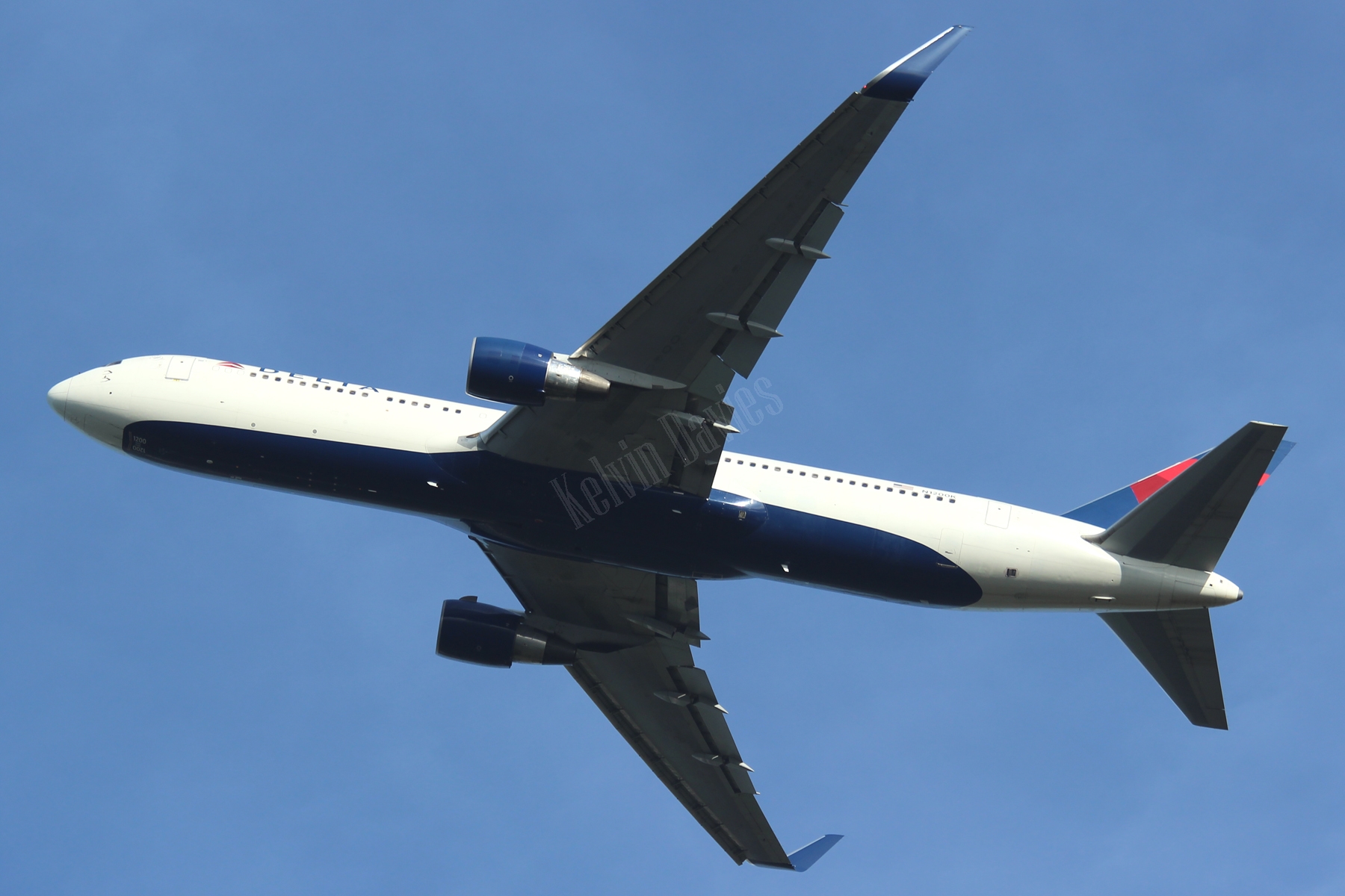 Delta Airlines 767 N1200K