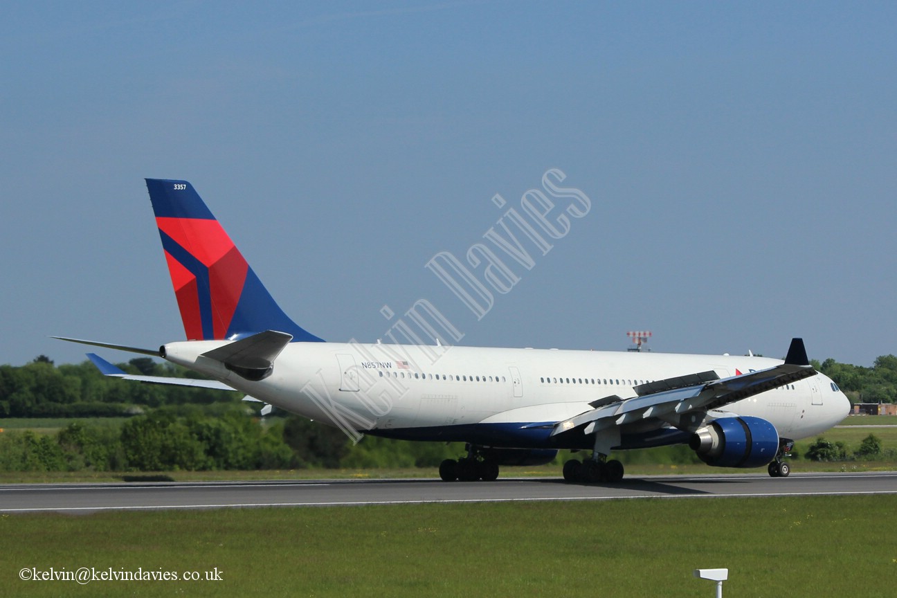 Delta Airlines A330 N857NW