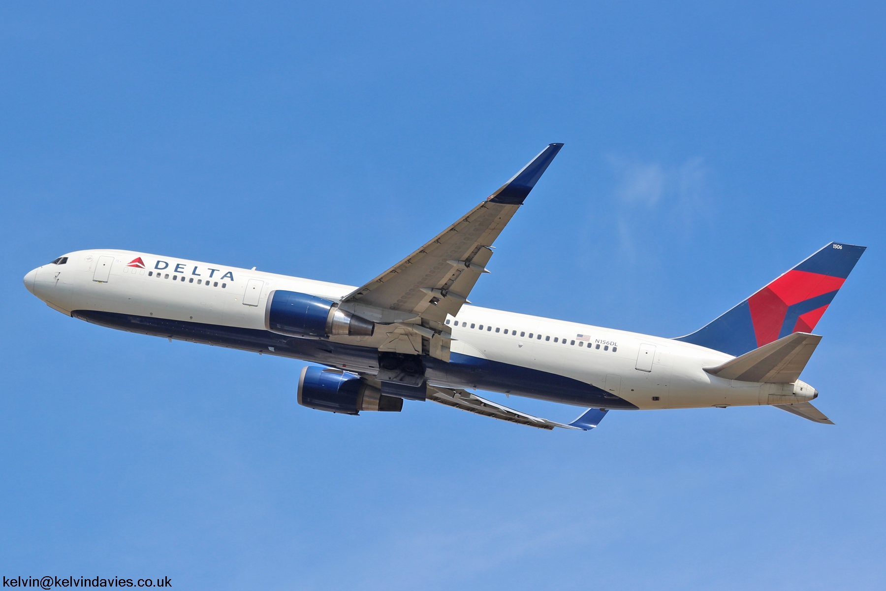 Delta Air Lines 767 N156DL