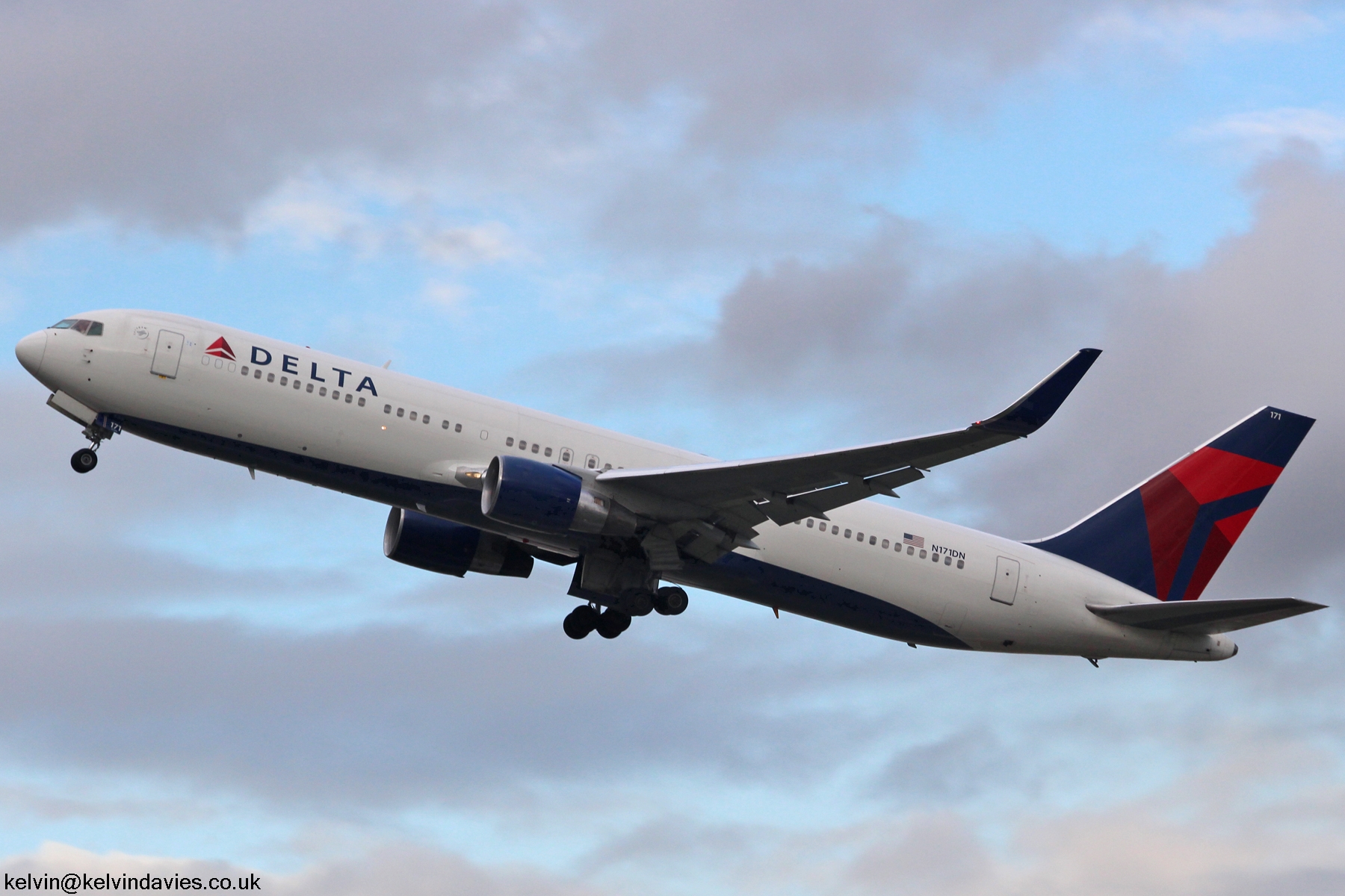 Delta Air Lines 767 N171DN