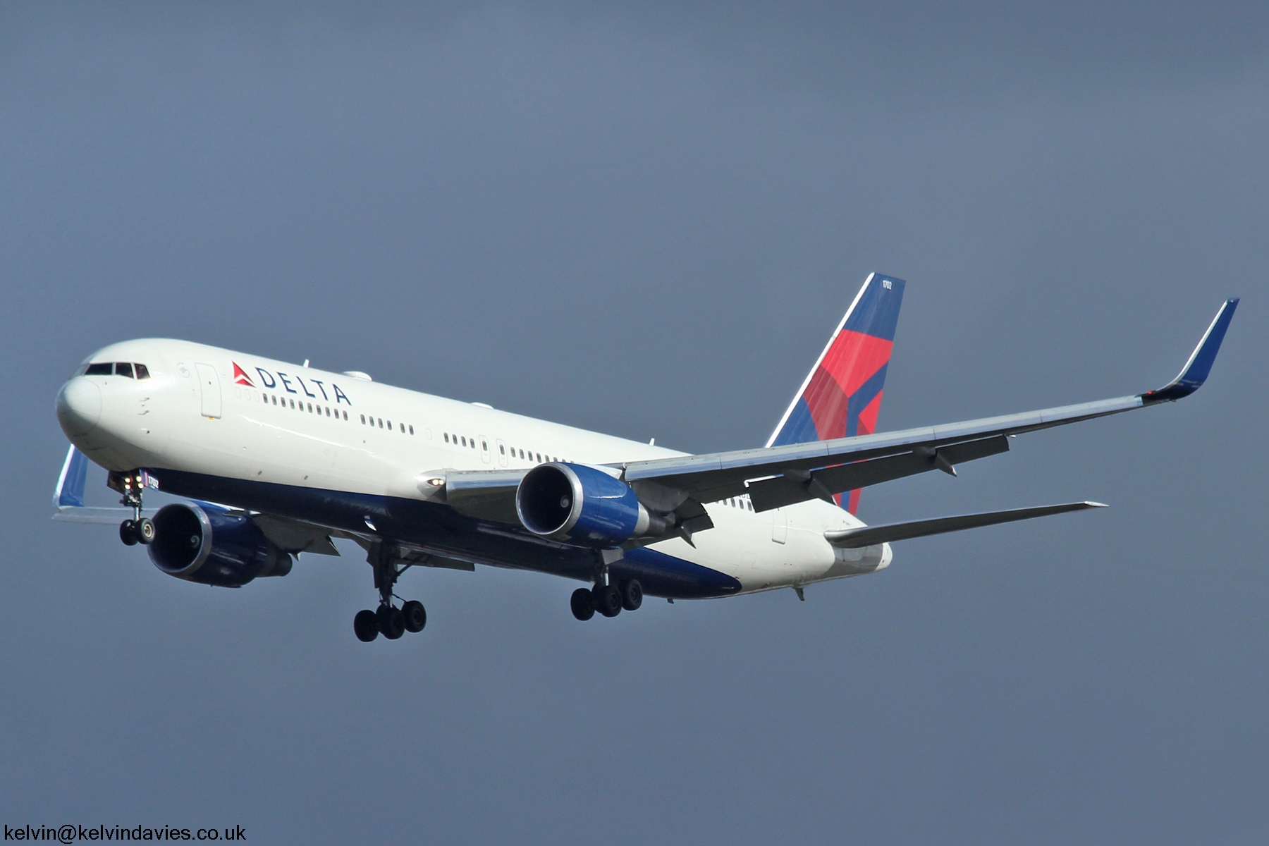 Delta Air Lines 767 N172DZ