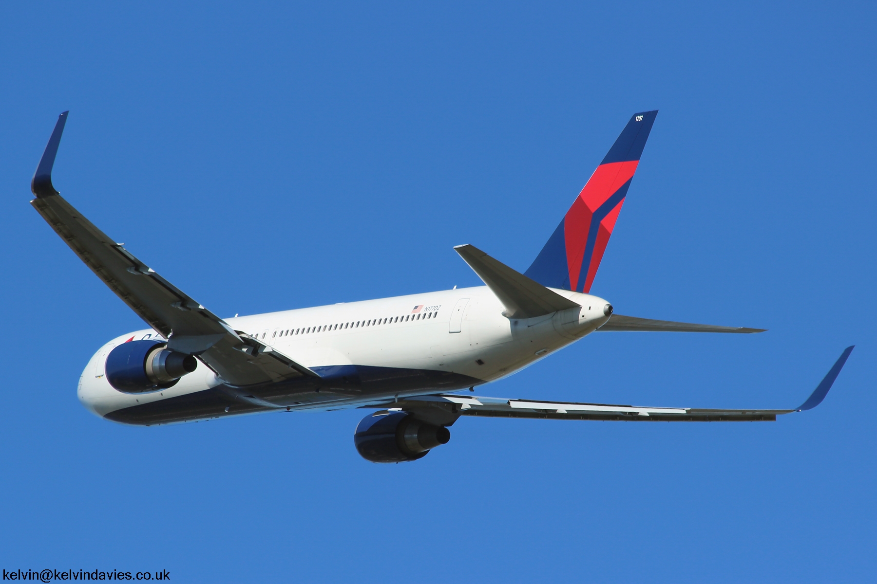 Delta Airlines 767 N177DZ