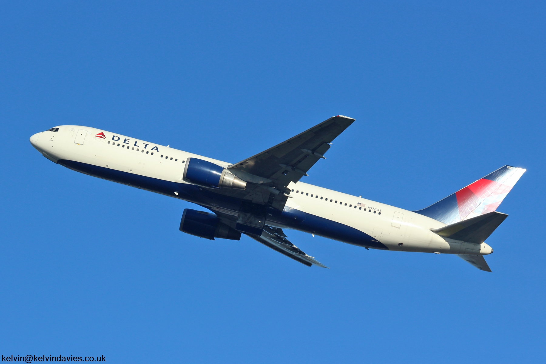 Delta Air Lines B767 N178DZ