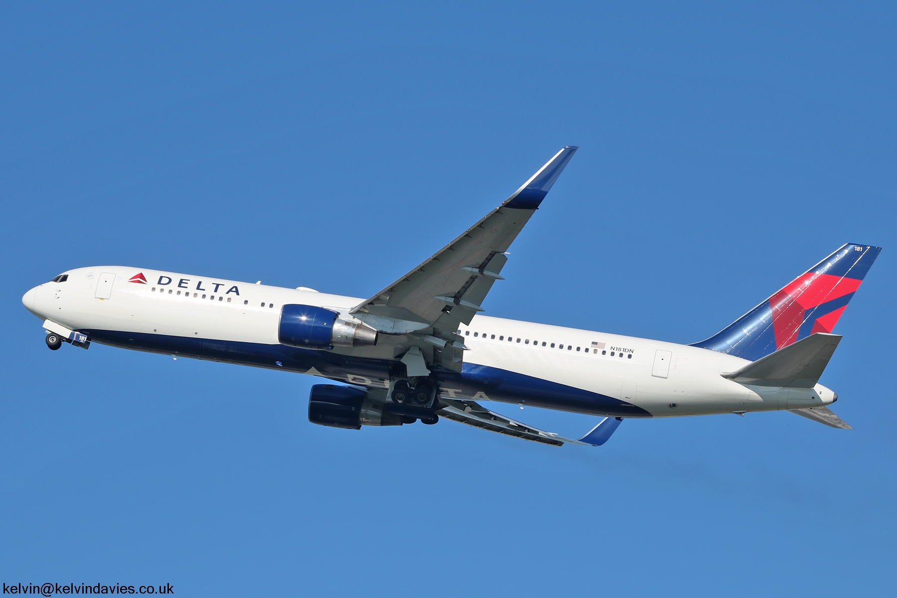 Delta Air lines 767 N181DN