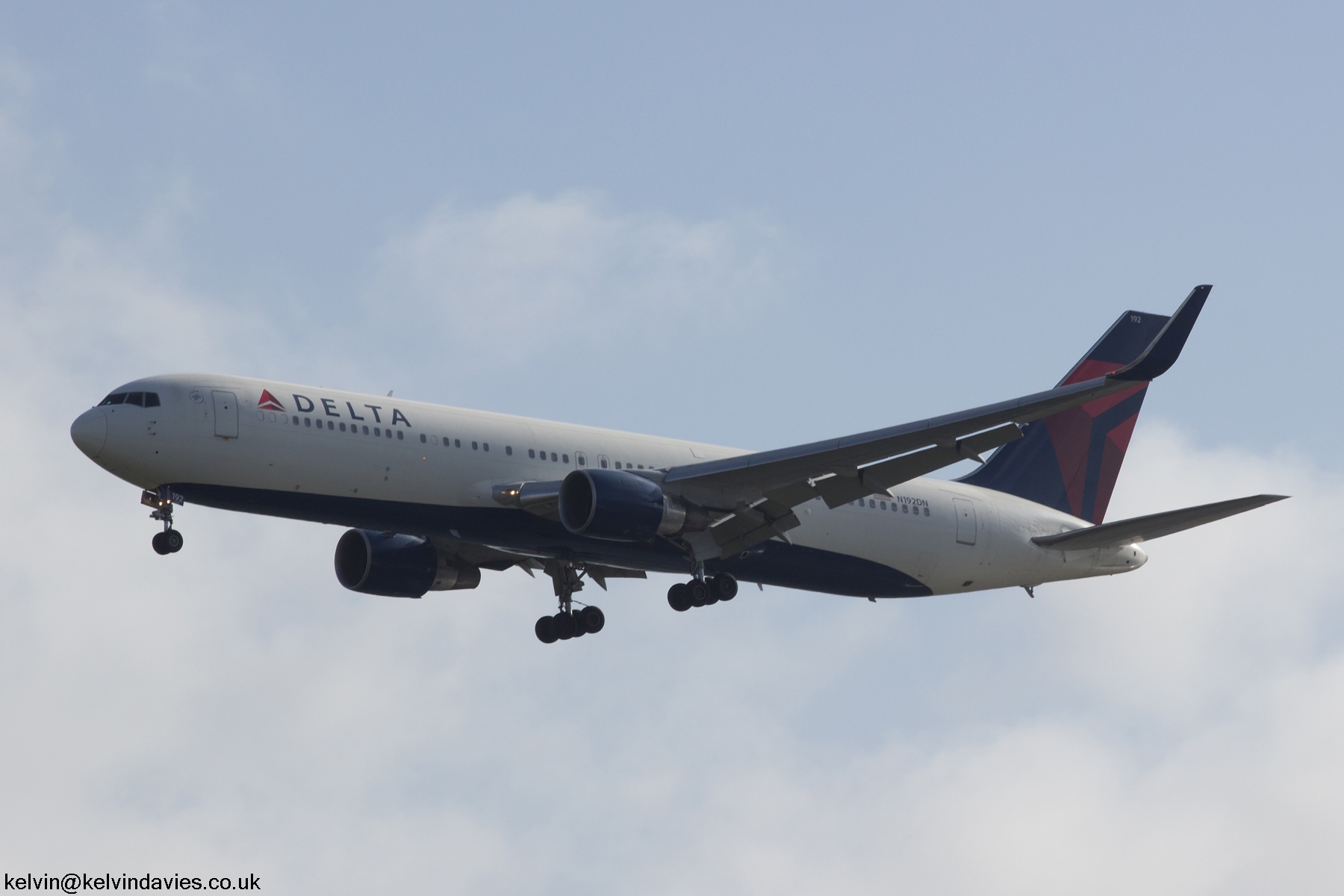 Delta Air Lines 767 N192DN