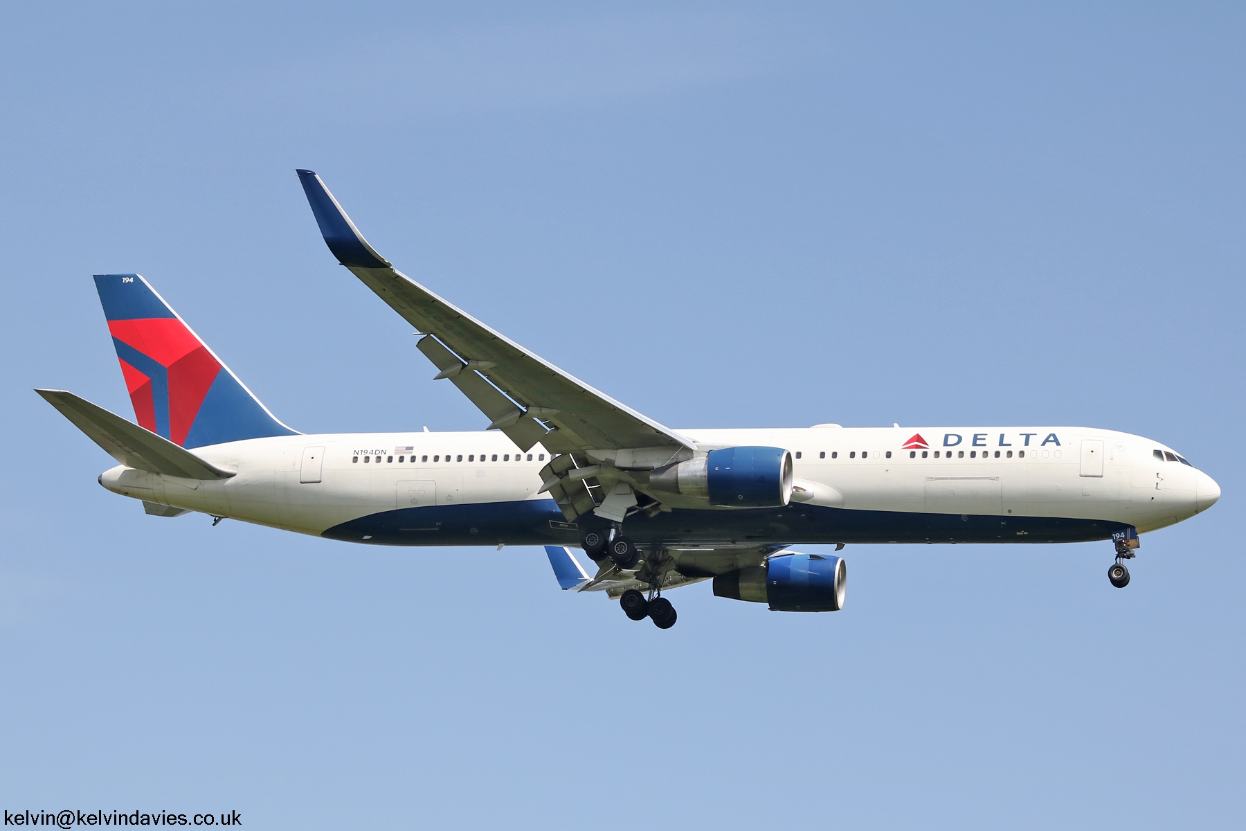 Delta Air Lines 767 N194DN