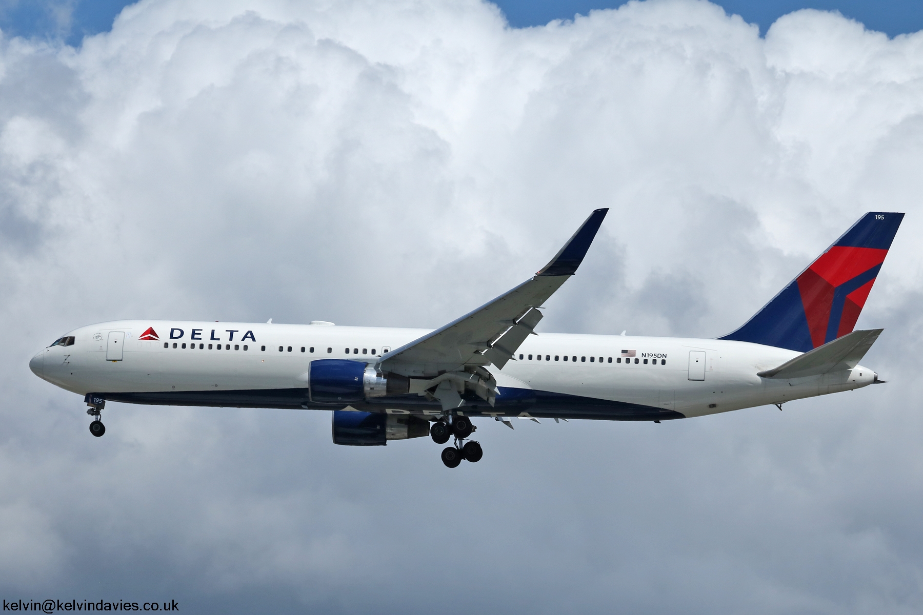 Delta Air Lines 767 N195DN