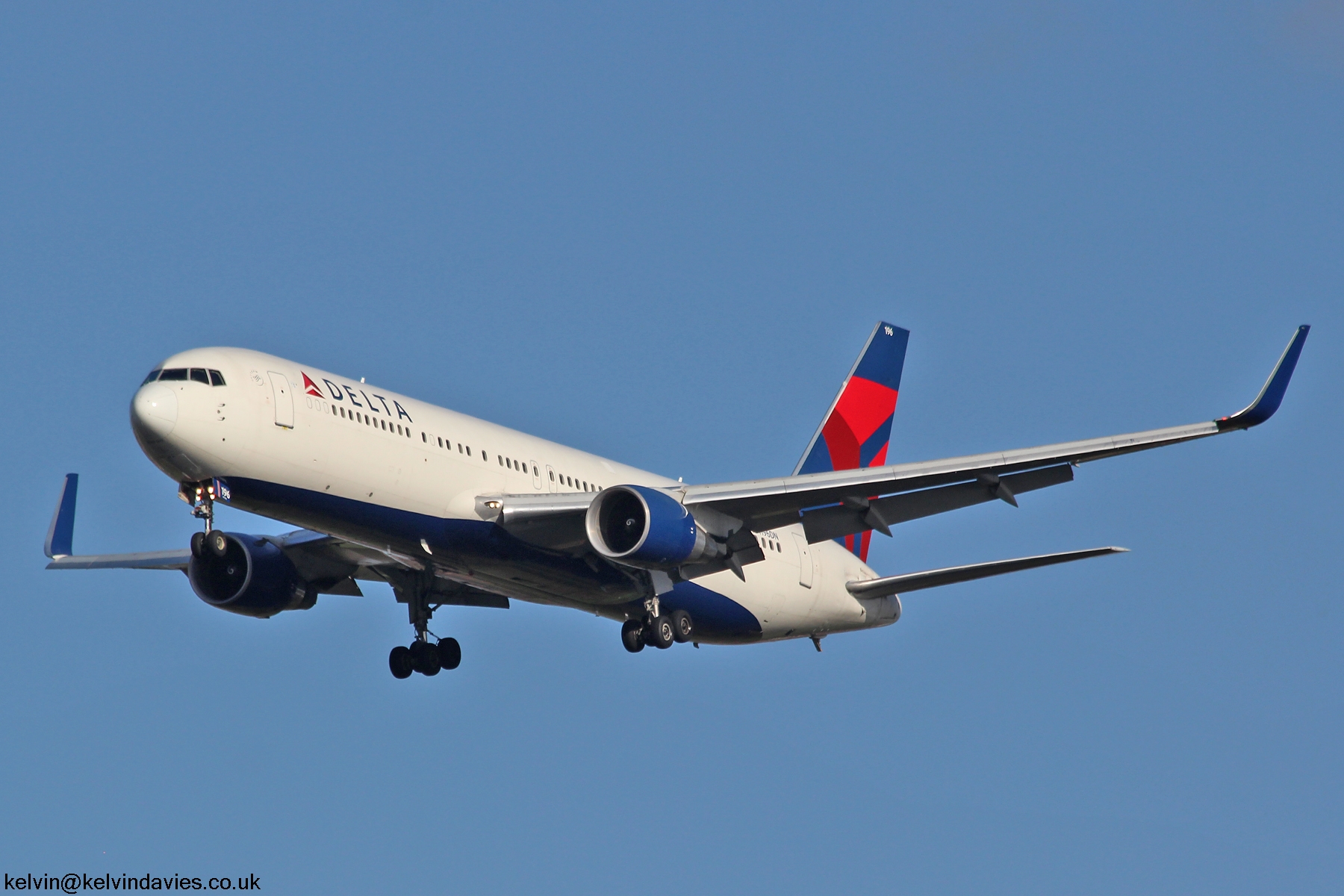 Delta Air Lines B767 N196DN