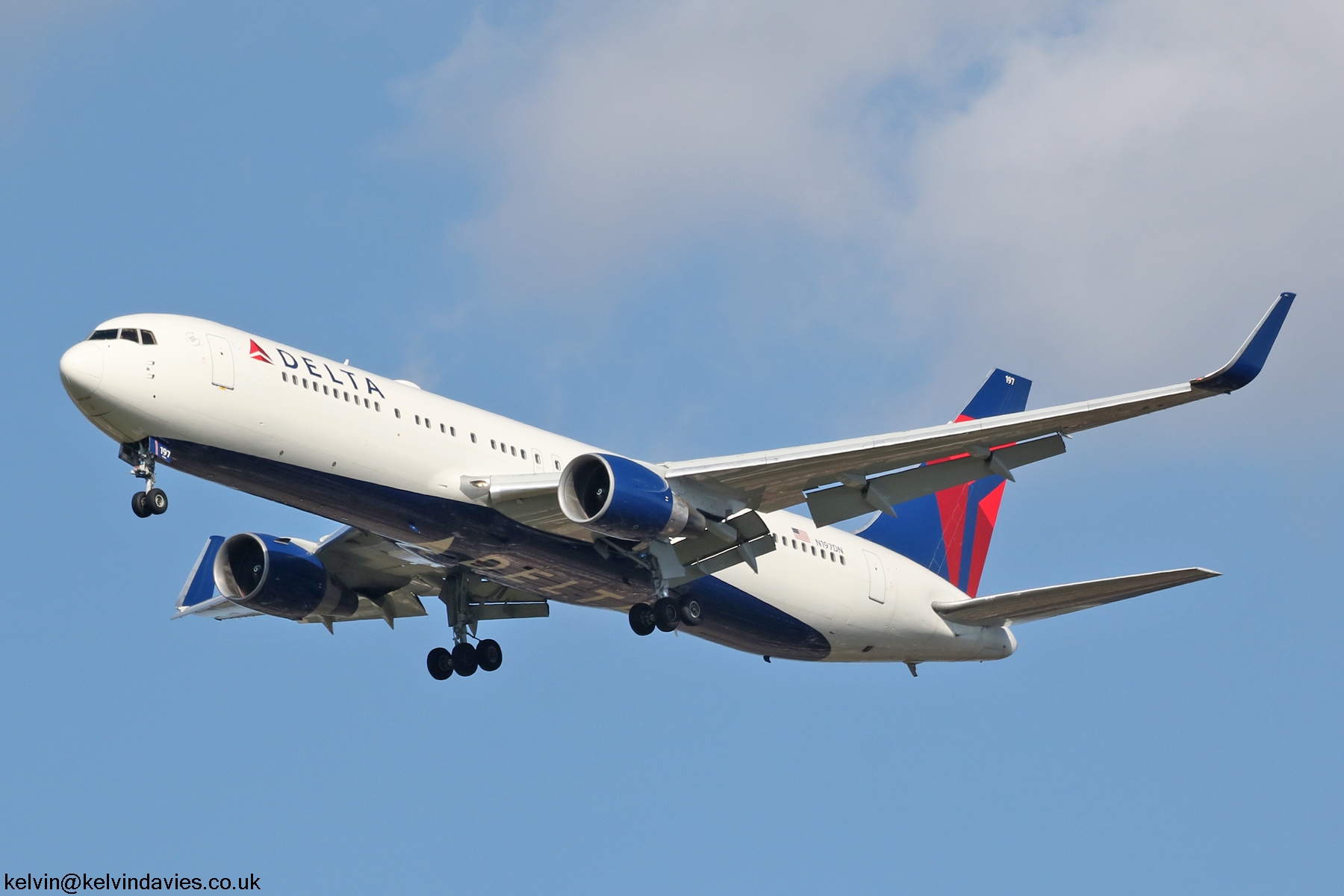 Delta Air Lines 767 N197DN