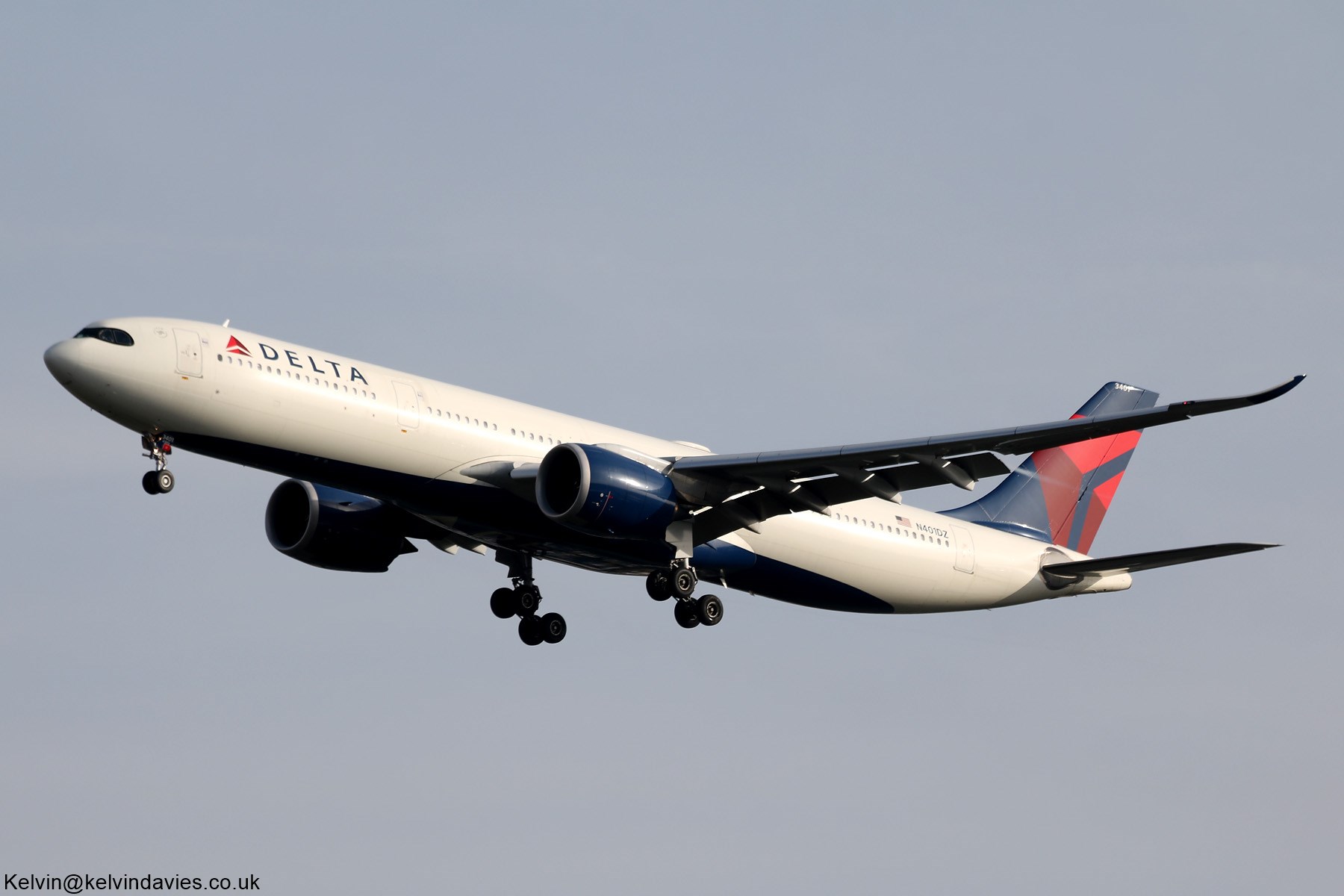 Delta Air Lines A330 N401DZ