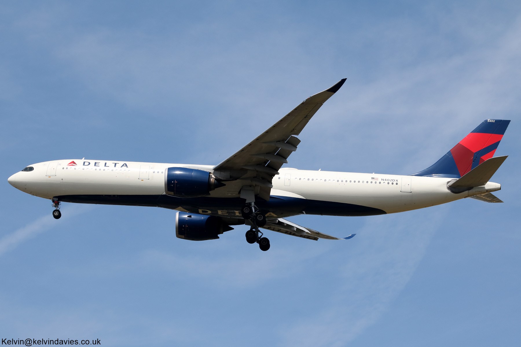 Delta Air Lines A330NEO N402DX