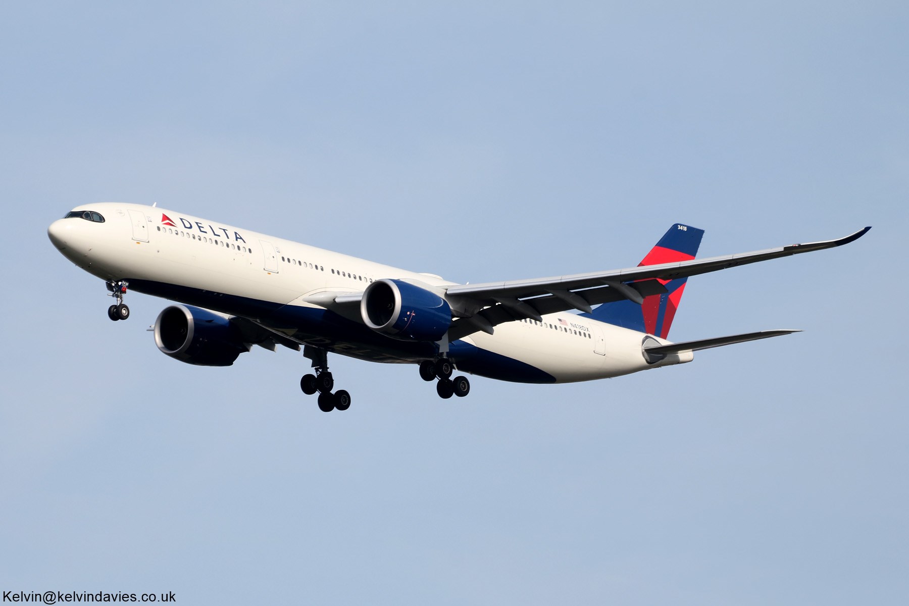 Delta Air Lines A330 N418DX