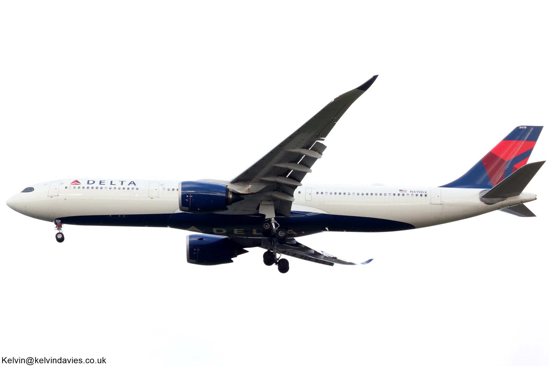 Delta Air Lines A333NEO N419DX
