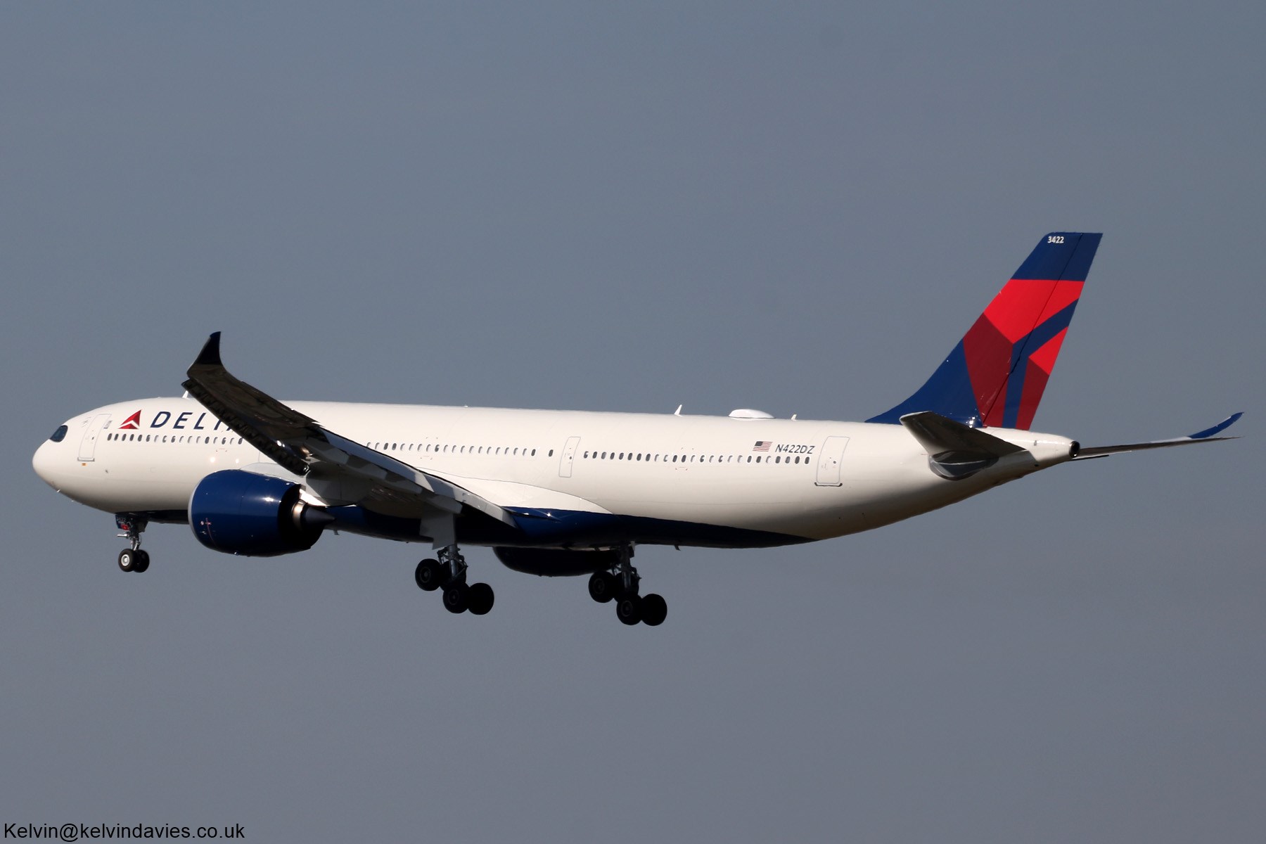 Delta Air Lines A330NEO N422DZ