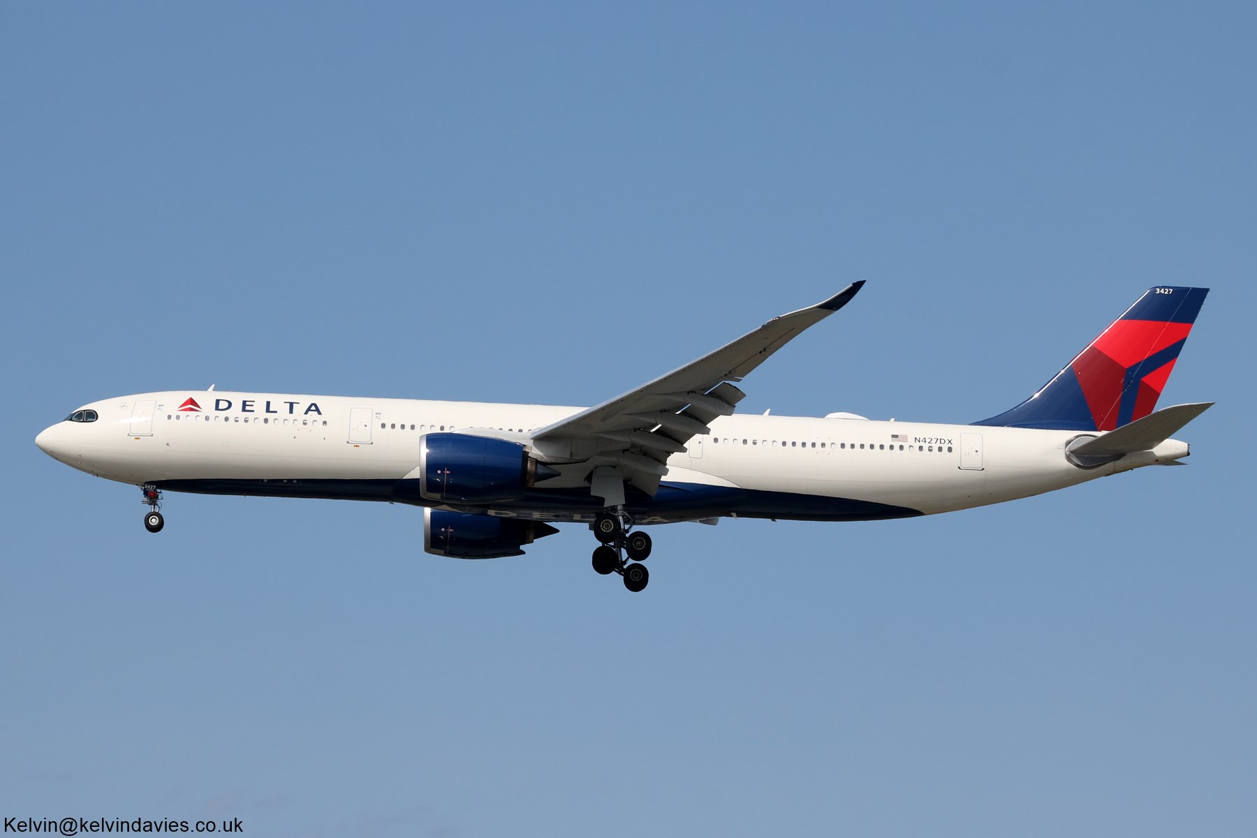 Delta Air Lines A330 NEO N427DX