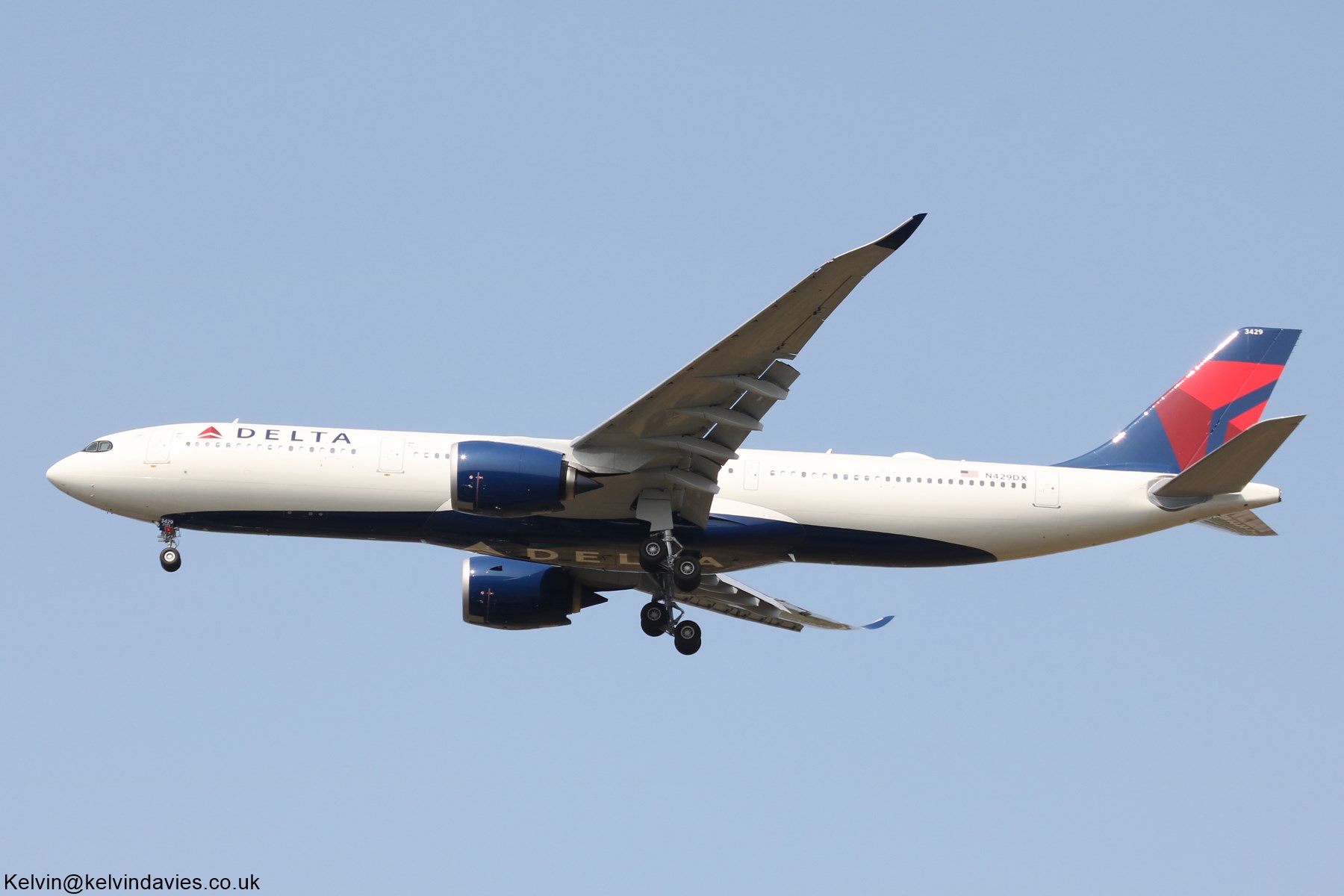 Delta Air Lines A330 NEO N429DX