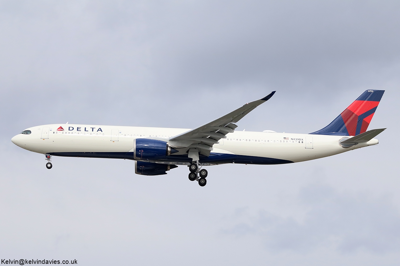 Delta Air Lines A330 N439DX