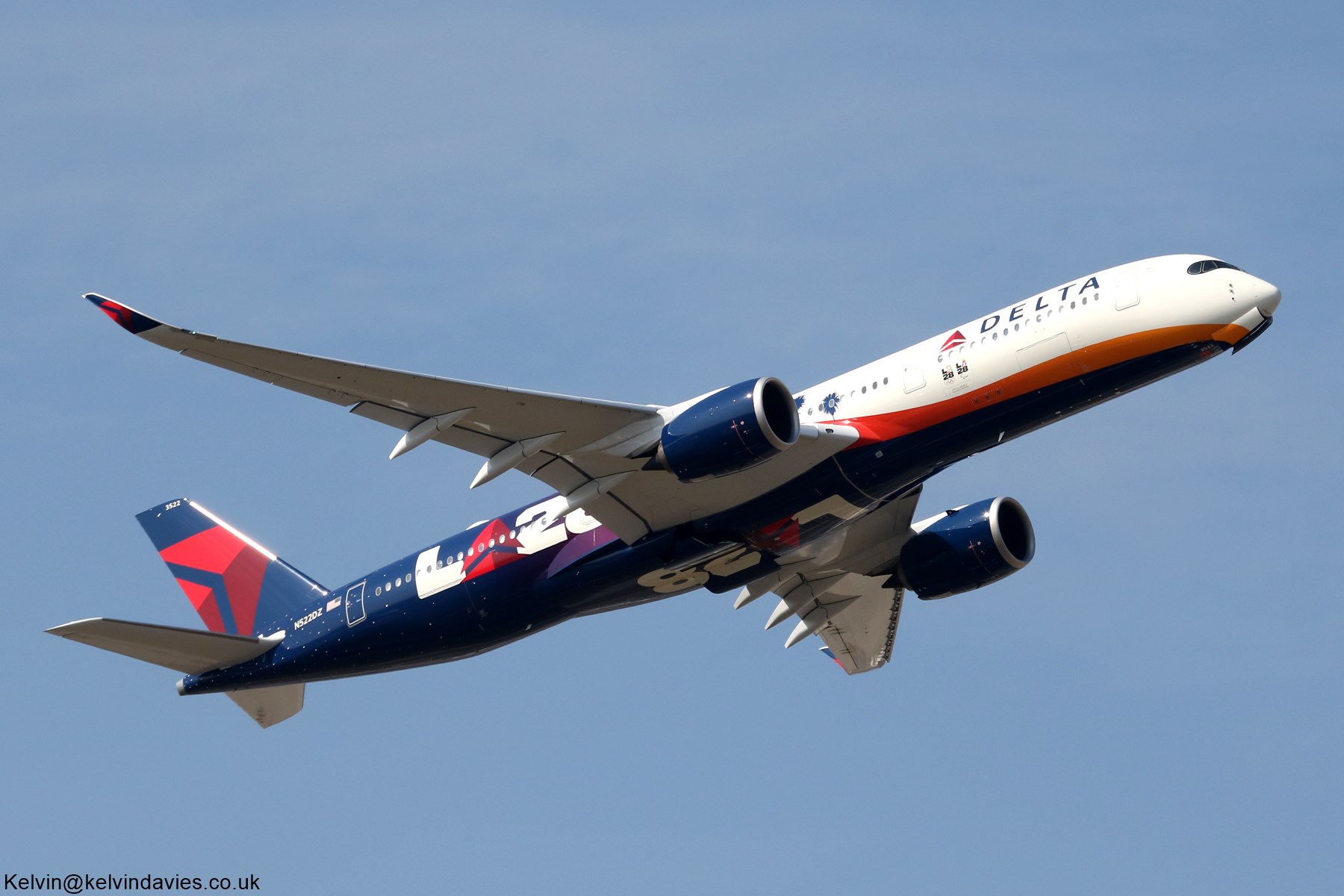 Delta Air Lines A350 N522DZ