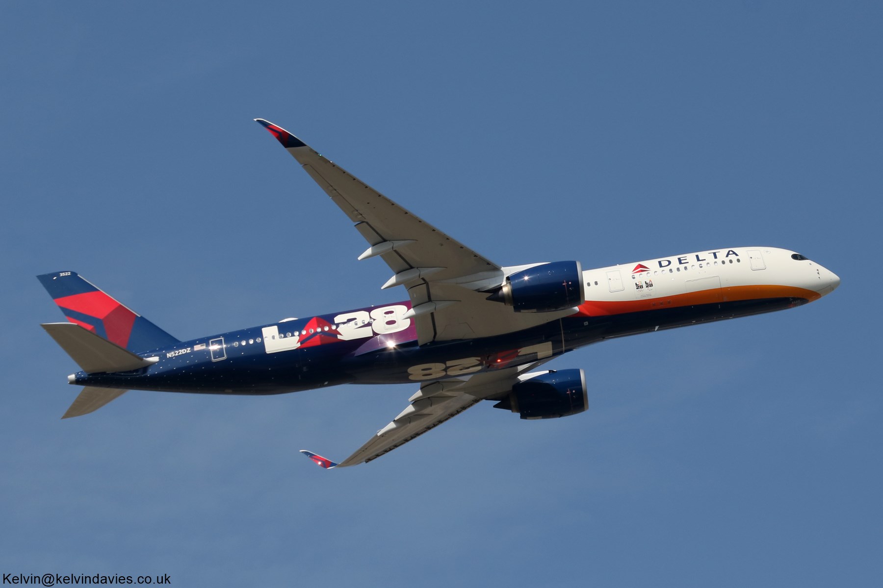 Delta Air Lines A350 N522DZ