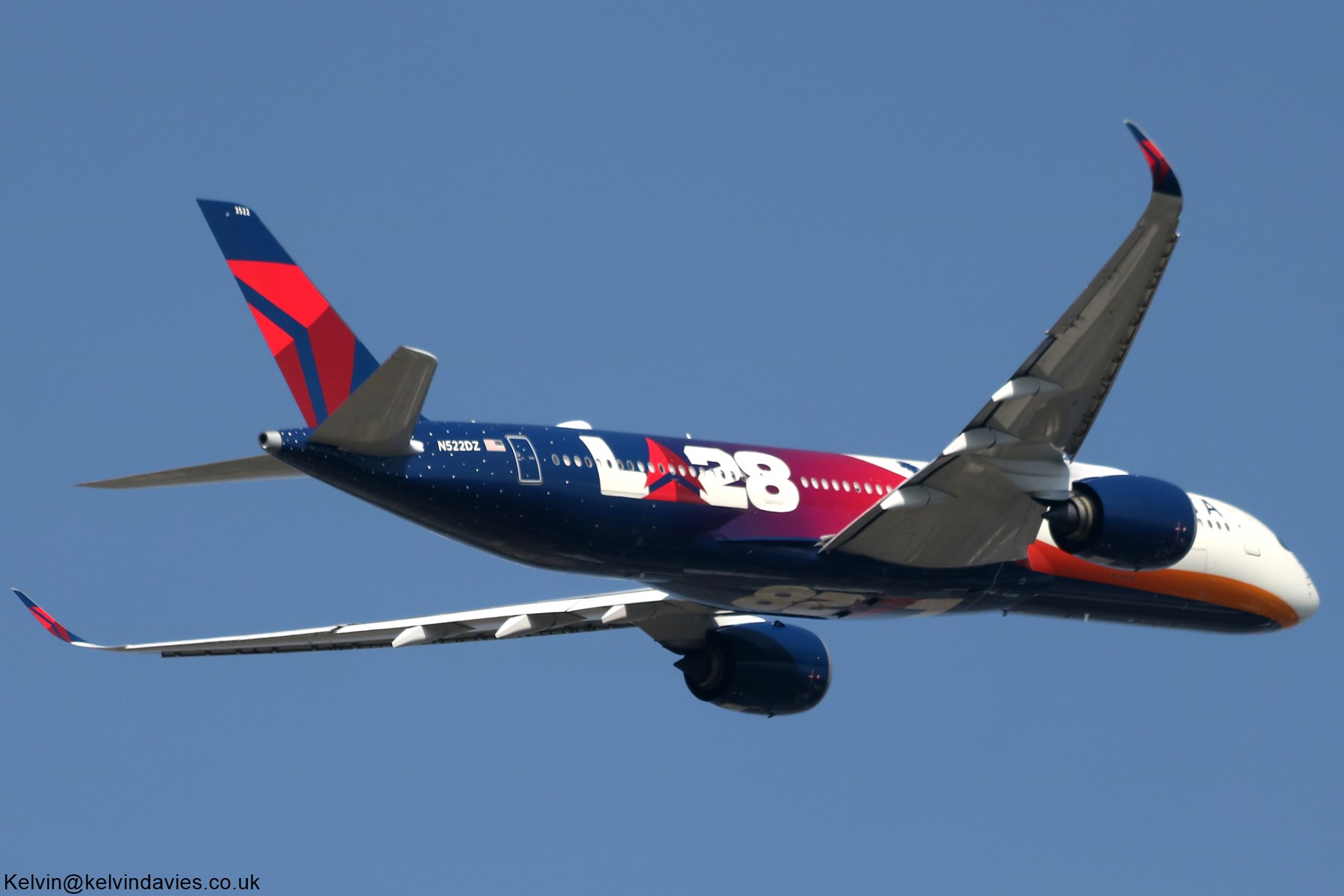 Delta Air Lines A350 N522DZ