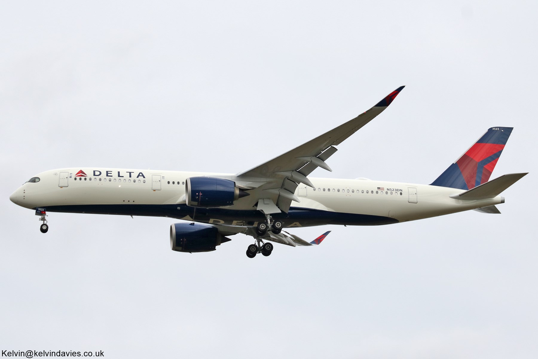 Delta Air Lines A350 N532DN
