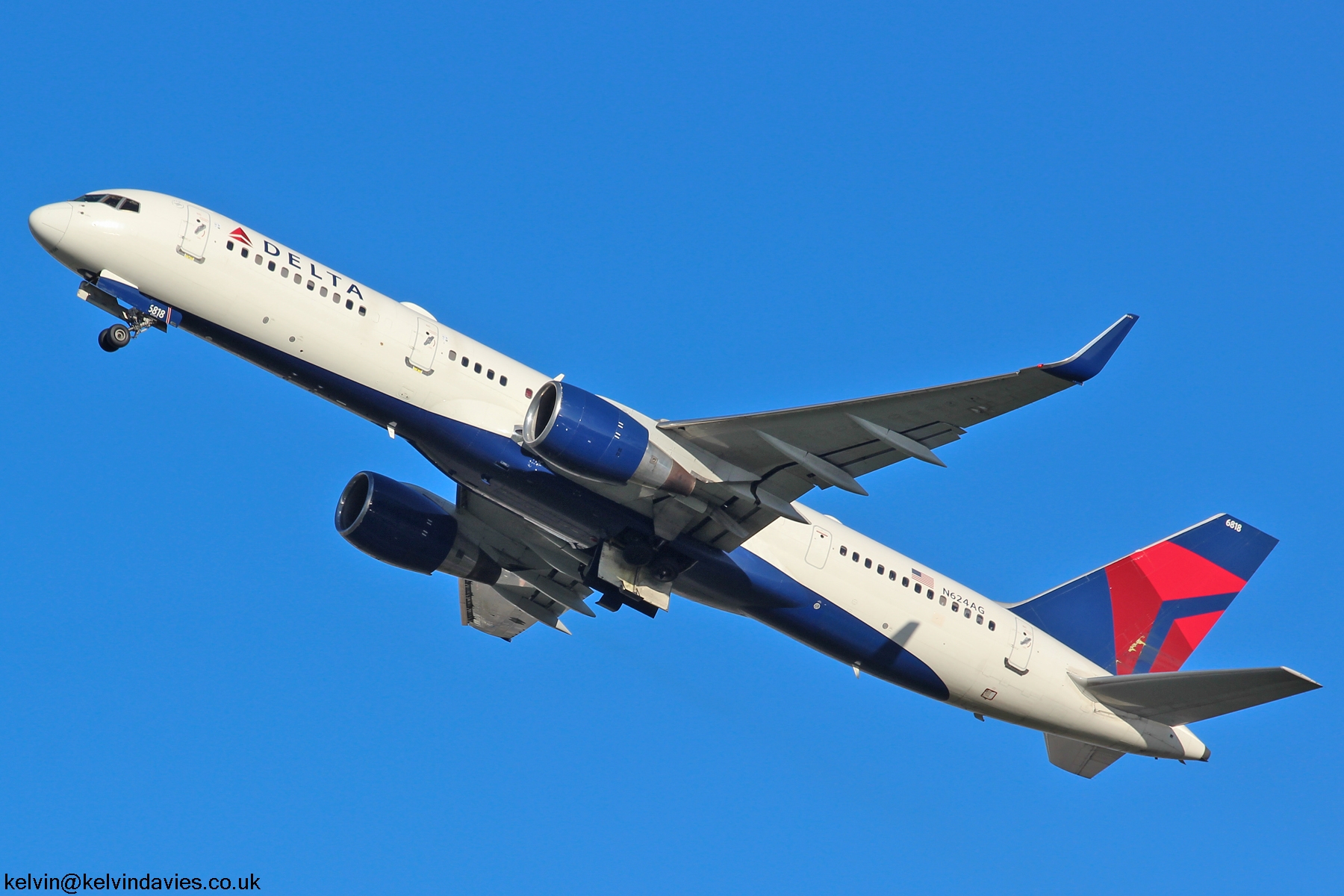 Delta Airlines 757 N624AG