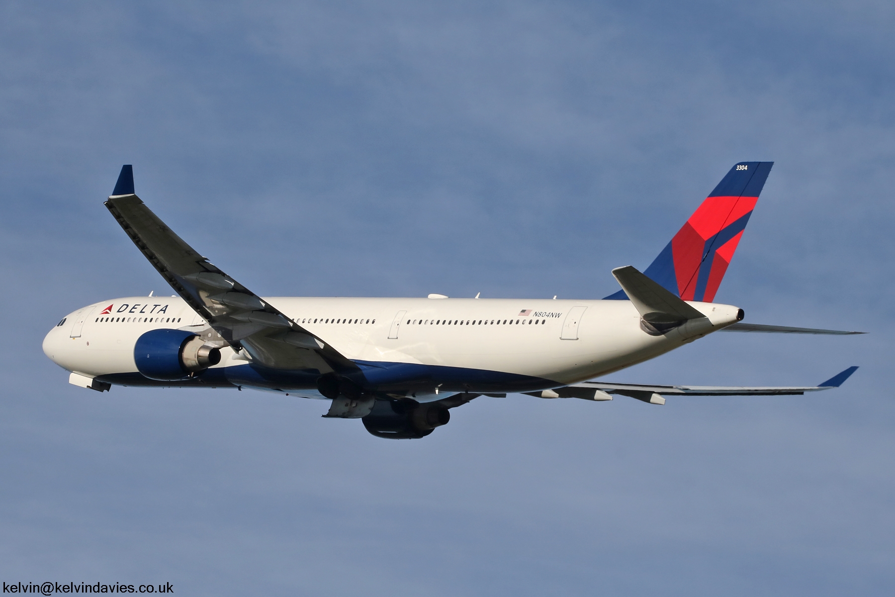 Delta Air Lines A330 N804NW