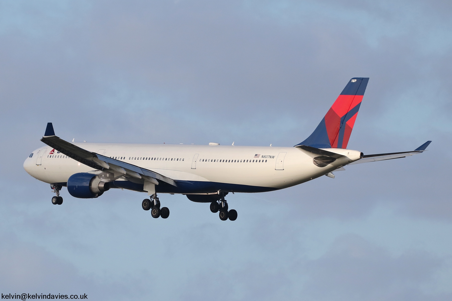 Delta Air Lines A330 N807NW