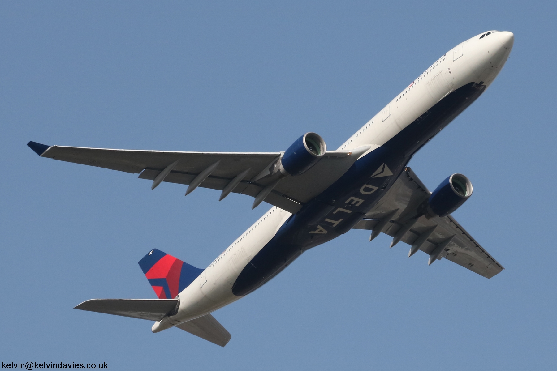 Delta Air Lines A330 N821NW