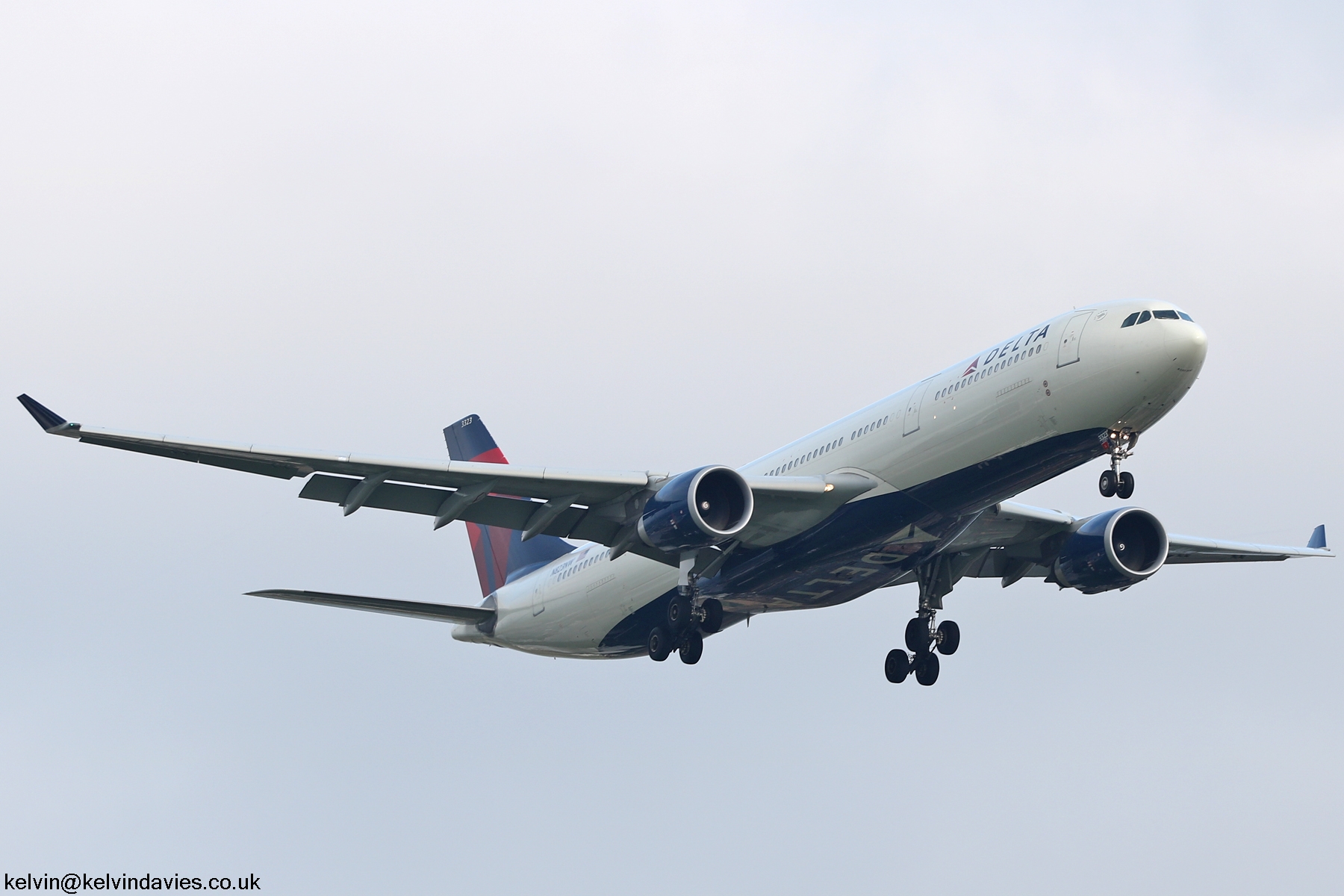 Delta Air Lines A330 N823NW