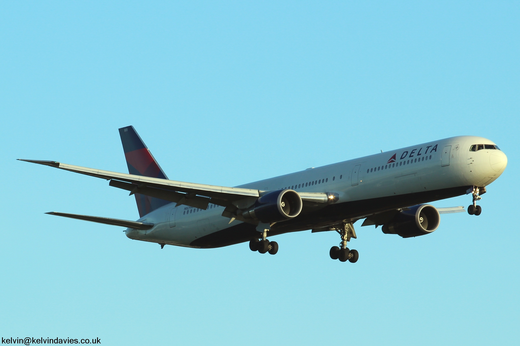 Delta Air Lines B767 N829MH